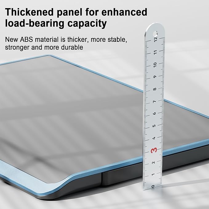 Portable Car Seat Tray Table, Car Backseat Table, Adjustable Seat Back Laptop Desk, Foldable Telescopic Auto Backseat Food Trays Desk, for Working, Writing, Eating, Traveling - Image 3