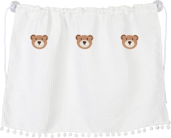 Car Side Window Sun Shade, Cute Blackout Car Window Shade Privacy Curtain for Baby, Automative UV Protection Window Shades with Suction Cup for Back Seat (Three Bears) by Unknown