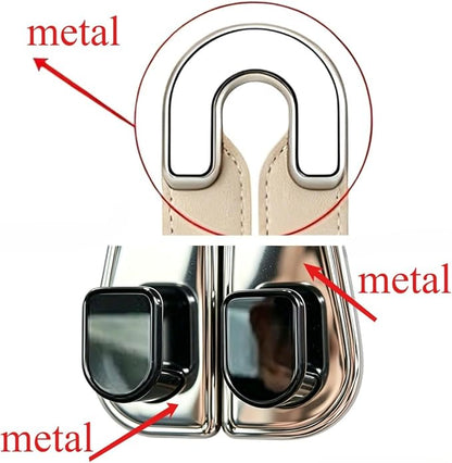 car hooks for purses and bags cute car purse hook seat headrest bag holder | car seat back storage hook,car purse hook headrest hanger women,purse holder for car,road trip essentials,car accessories - Image 5