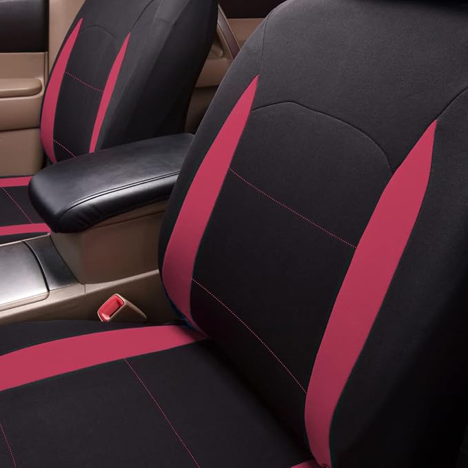 Flying Banner Car Seat Covers Front Seats Rear Bench Polyester car seat Protectors Easy installations Rear Bench Split Classic Man Lady Truck - Image 5