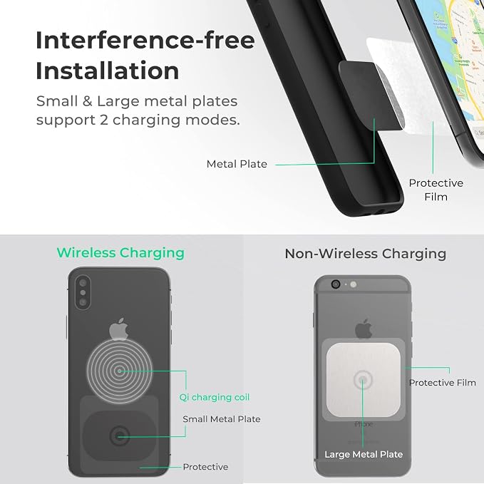 iOttie iTap 2 Magnetic Dashboard Car Mount Holder || Cradle for Samsung Galaxy S22, Google Pixel 7, Motorola Moto G, OnePlus 10, Sony Xperia & Other Android Smartphones - Image 2