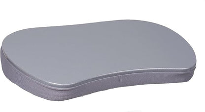 Sofia + Sam Mini Lap Desk with Memory Foam Cushion | Handle | Fits Laptops Up to 15" | Work from Home | Silver | Portable Travel Desk | Reading Writing and Coloring - Image 7