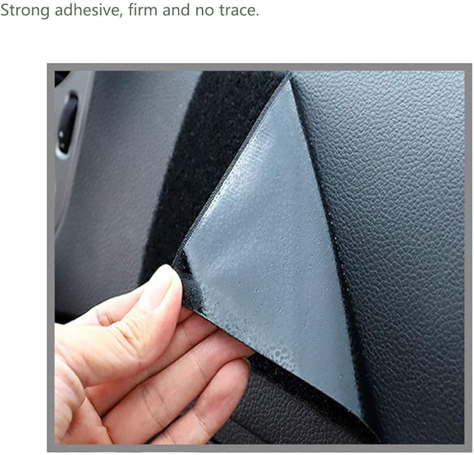 Car Side Pocket Organizer, Auto Seat Pockets PU Leather Pen Phone Holder Tray Pouch Used for Car Door, Window, Console, Seat -Fits to Organize Document, Registration, Notepad, Gadgets, Pen - Image 4