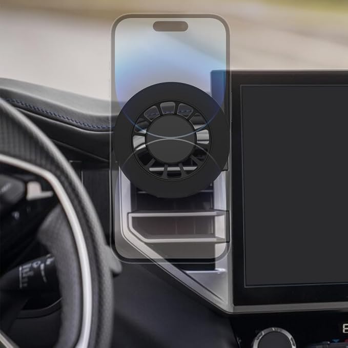 for MagSafe Tundra/Sequoia Phone Mount, Exclusive Fit for 2026-2022 Toyota Tundra and 2026-2023 Toyota Sequoia, for iPhone 17/16/15/14/13/12/Mini Series, Toyota Tundra/Sequoia Accessories by Kucok