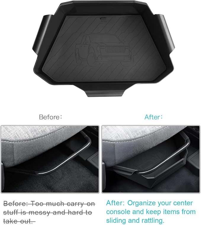 CDEFG Upgraded for 2022-2026 Ford Maverick Under Seat Storage Tray | for 2022-2026 Ford Maverick Truck Accessories Console Front Underseat Drawer Secret Storage Box Hidden Organizer - Image 2