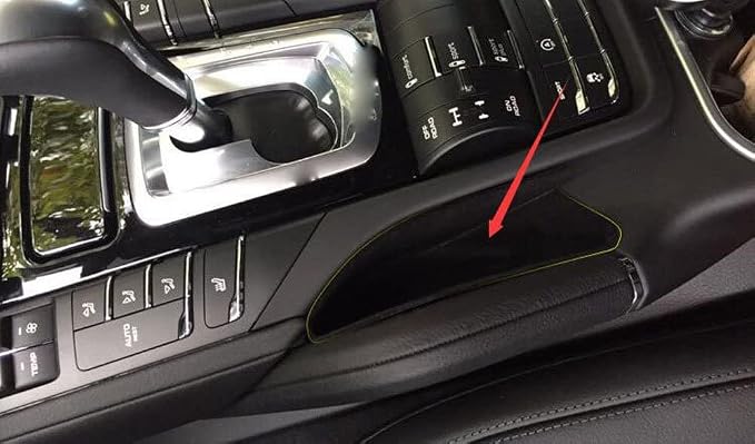 Center Console Seat Side Storage Box for Porsche Cayenne 2011-2018 | Centra control storage hanging box holder,organizer box, Porsche Cayenne interior accessories - Image 4