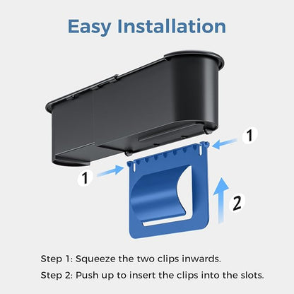 Car Seat Gap Filler Organizer 2 Pack, Adjustable Seat Side Storage Box | Easy‑Install Car Console Side Pocket, Car Interior Accessories for Phone Keys Sunglasses, Gentle on Leather Seats - Image 6