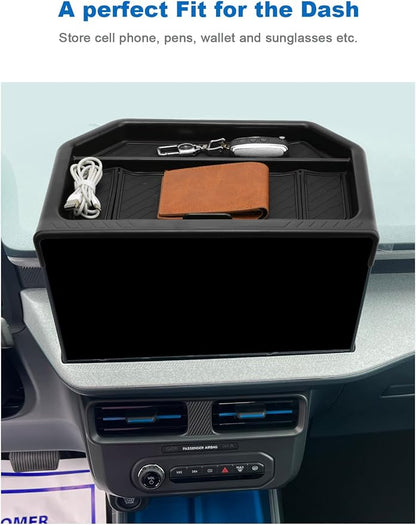CDEFG for 2026 Ford Maverick Dashboard Storage Tray - Behind Screen Organizer Box 13.2-Inch Screen Dash Tray for 2025 2026 Ford Maverick Truck Accessories - Image 6