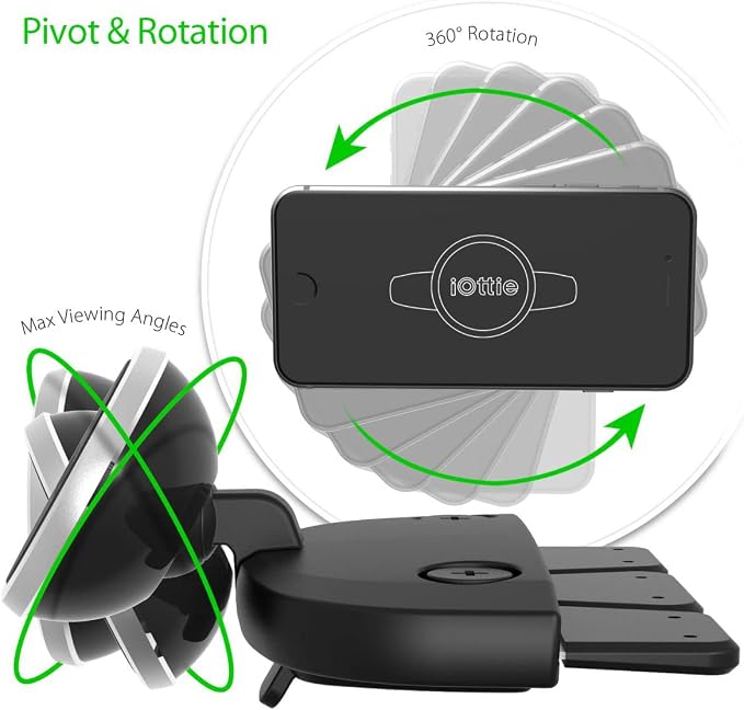 Car Mount, iOttie iTap Magnetic CD Slot Holder for iPhone 6s Plus 6s 6 SE,Galaxy S7 S7 Edge S6 S6 Edge,Galaxy Note 5 - Image 6