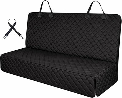 Dog Car Seat Cover & Protector, Pet Back Seat Cover for Cars & SUVs, 52" | Waterproof rear seat cover for dogs, kids & baby boys; fits small cars & SUVs and protects seats from fur & spills. by Fidozen%EF%BC%8CLoveOurDogs