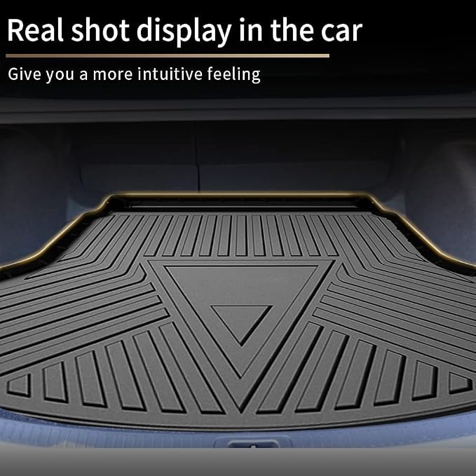 Upgrade Corolla Cross SUV Cargo Liner | Custom Fit Trunk Mat Compatible with 2022 2023 2024 2025 Toyota Corolla Cross (FWD Models Only) | All Weather TPE Cargo Mat for Corolla Cross - Image 7