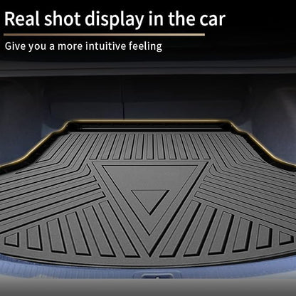 Upgrade Corolla Cross SUV Cargo Liner | Custom Fit Trunk Mat Compatible with 2022 2023 2024 2025 Toyota Corolla Cross (FWD Models Only) | All Weather TPE Cargo Mat for Corolla Cross - Image 7