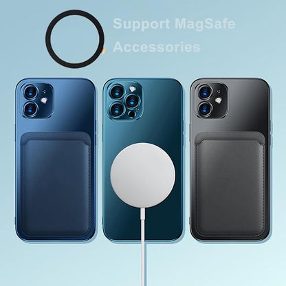 TENOC Universal Metal Ring Sticker, 6Pcs, Black | Compatible with iPhone/Samsung/Android, Magnetic Phone Charger/Mount/Holder Conversion - Image 6