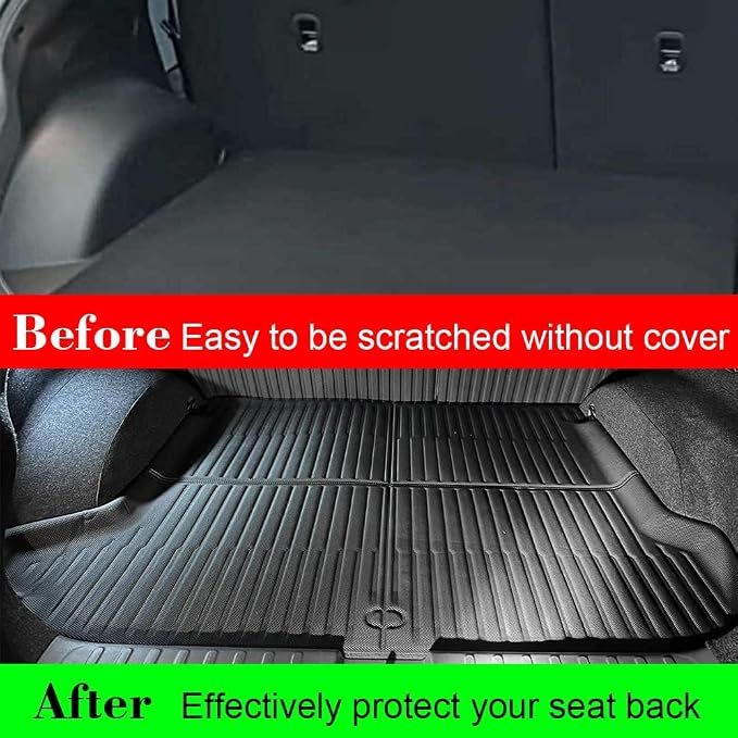 BestEvMod for Ioniq5 All Weather Trunk Mat, 3D Cargo Liner Rear Trunk Floor Mat XPE Material Compatible with Hyundai Ioniq 5 2022 2023 2024 Accessories NOT Fit 2025+ - Image 4