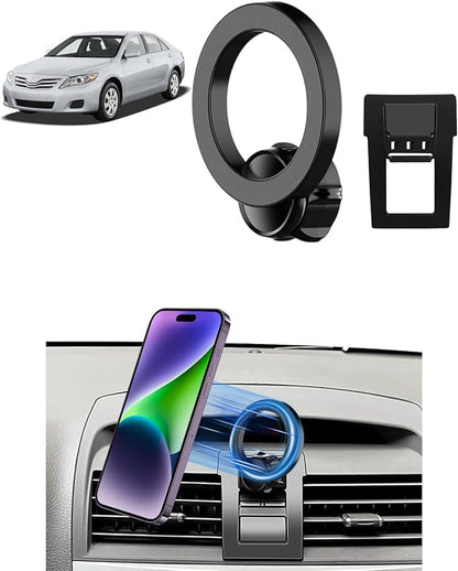 PZK Car Phone Mount for Toyota Camry 2007-2011 Accessories Custom Air Vent | Magnetic Car Phone Holder with Magsafe Hands Free 360° Rotation Phone Cradles Strong Magnet for4.0-7.0'' iPhone Samsung by SpecificCarPhoneHolder