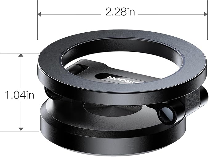 All-Metal MagSafe Car Mount, 360° Rotation Base Magnetic Phone Holder | Strong Magnets Car Phone Holder for Car Dash, Car Accessories for Women Men, Car Mount for iPhone 17 Pro Max Air 16 15 14 13 - Image 9