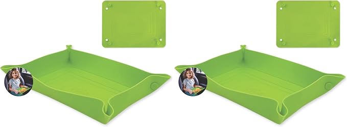 Jokari Portable Silicone Snack Holder - Foldable (Pack of 2) by Jokari