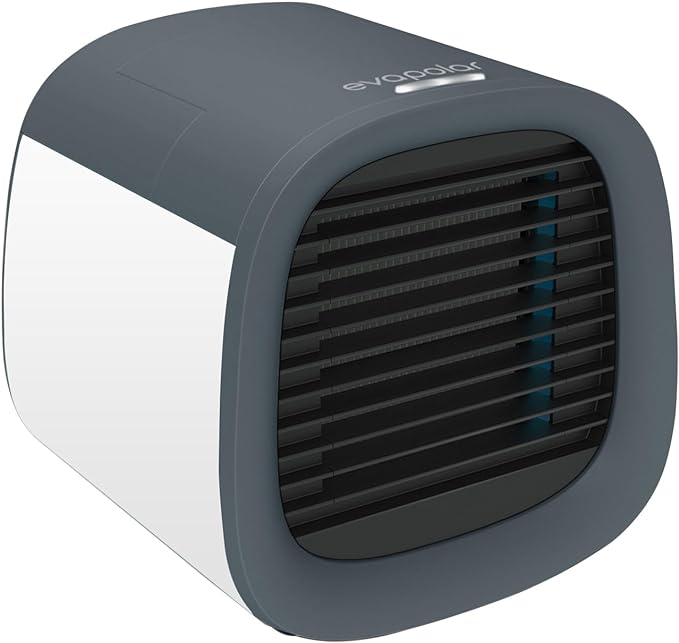 Evapolar evaCHILL Portable Air Conditioners - Portable AC Unit - Small Personal Evaporative Air Cooler & Fan for Desk, Office, Car, Camping, Grey by Evapolar