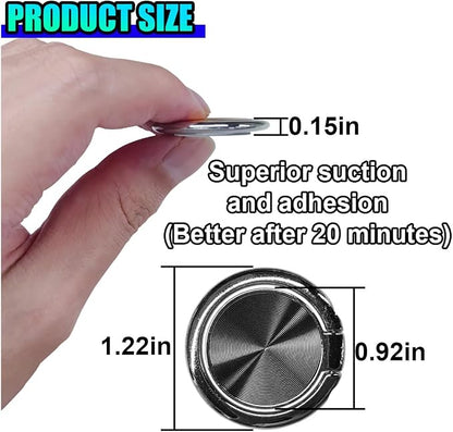 Sunglass Holder for Car Dash, Metal Auto Dashboard Eyeglass Holder Hook, Universal Vehicle Interior Hanger Accessories for Car, Home, Boat, RV, Truck, Office, Phone (Black, 2PCS) - Image 2