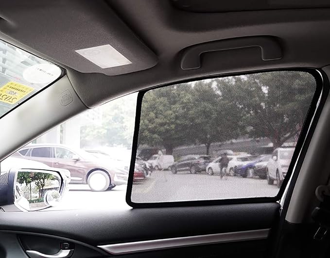 Bwen Magnetic Car Window Sunshade for Toyota Corolla 2014-2019,4pcs | Side Window Cover Shades for Corolla, Custom Fit Car Shades for Side Window for Privacy and Sun Protection for Family Pet - Image 4