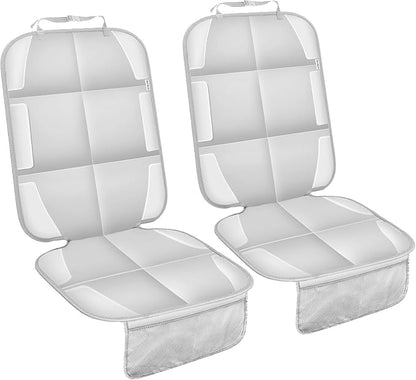 Meolsaek Car Seat Protector for Child Car Seat，Non-Slip Backing No Imprints | Durable Car Seat Mat 600D Fabric, Waterproof Car Seat Cover with Thick Pad by Meolsaek