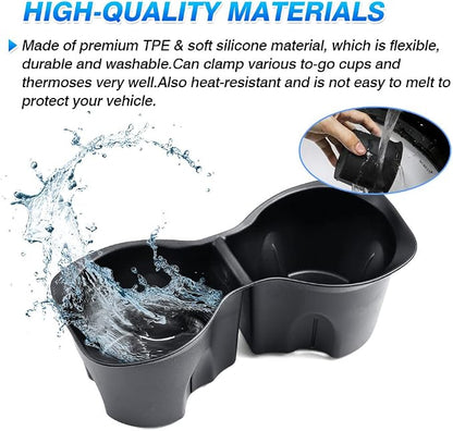 Autorder Center Console Cup Holder Insert for Buick Envision 2021 2022 2023 Interior Accessories Water Cup Holder - Image 4