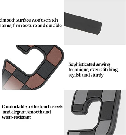 HZEL Car Seat Headrest Hooks, 2PCS Vehicle Seat Back Headrest Hanger Organizer for Handbag Purse Coat, Multifunctional Auto Interior Storage Hook, Universal for SUV RV Truck (Red) - Image 4