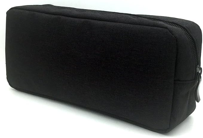 Universal Electronics/Accessories Soft Carrying Case Bag, Durable & Light-weight,Suitable for Out-going, Business, Travel and Cosmetics Kit (Big-Black) - Image 3