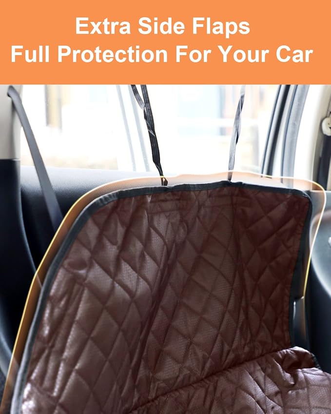 SUV Cargo Liner for Dogs, Trunk Cover with Bumper Flap Protector | Waterproof Pet Cargo Cover with Side Flaps, Dog Car Seat Cover with Non-Slip Mat, Prevents Scratches, Pet Hair, Mud, and Dirt - Image 3