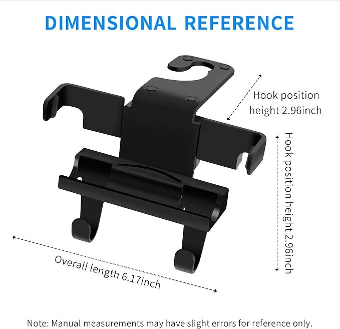 Upgraded Car Headrest Hidden Hook 2 in 1 Car Seat Hooks with Phone Holder for Purse, Hangers Vehicle Organizer ，Durable Hanger Storage Holder Organizer - Image 7