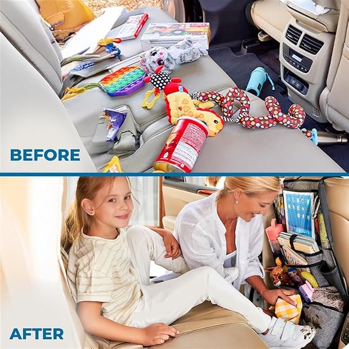 EcoNour Car Kick Mats Back Seat Protector - Image 4