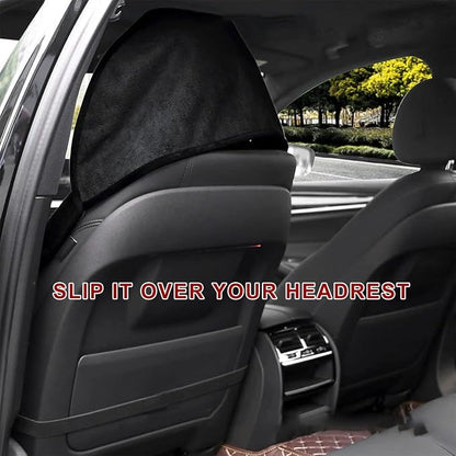 Car Towel Seat Cover, Waterproof Non-Slip Front Seat Protector for Post Gym Workout Beach Hiking, Sweatproof Washable Bucket Seat Protective Cover for Car SUV Truck Sedan (Gray) - Image 5