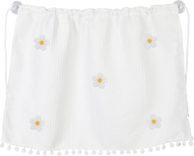 Car Side Window Sun Shade Privacy Curtain for Baby, Five Flowers | Blackout UV Protection Car Window Shades with Suction Cup for Back Seat - Cute Auto Camping Windows Screen Shades by Unknown