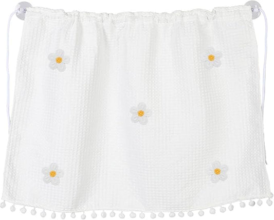 Car Side Window Sun Shade Privacy Curtain for Baby, Five Flowers | Blackout UV Protection Car Window Shades with Suction Cup for Back Seat - Cute Auto Camping Windows Screen Shades by Unknown