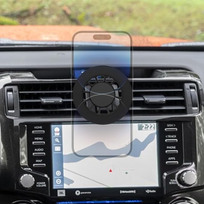 for MagSafe 4runner Phone Mount, Exclusive Fit for 2024-2010 Toyota 4runner, Fit for MagSafe iPhone 17/16/15/14/13/12/Mini Series, Super-Strong Magnet for Toyota 4runner Accessories by Kucok
