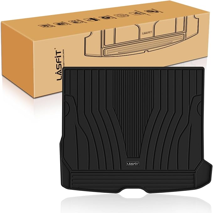 LASFIT Cargo Liner for Mercedes Benz GLC SUV 300/43 AMG 2023-2026 |    & (350e & 63 AMG S E Performance), All Weather TPE Non-Slip Trunk Mat, Black by LASFIT