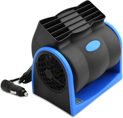 KAGOR 12V Car Dash Fan, No Leaf Quiet Cooling, Powerful RV Ventilation, Squirrel Cage, 2 Speed Electric Air Conditioner with Cigarette Lighter Plug for Auto SUV Vehicle Van - Image 8