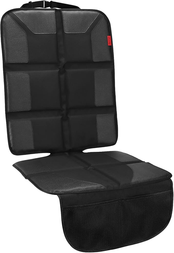 Kaiphy Car Seat Protector - Thick Padding - Durable, Waterproof Fabric, Leather Reinforced Corners (Black, XL) by Kaiphy