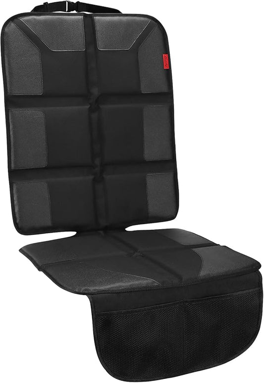 Kaiphy Car Seat Protector - Thick Padding - Durable, Waterproof Fabric, Leather Reinforced Corners (Black, XL) by Kaiphy