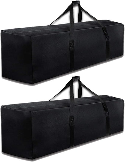 COOLBEBE 2 Pack Sports Duffle Bag - Extra Large Travel Duffel Luggage Bag | Heavy Duty Dual Zipper, 600D Polyester, Oversized Capacity, Sturdy & Water Resistant for Sports Equipment, Camping & Moving by COOLBEBE