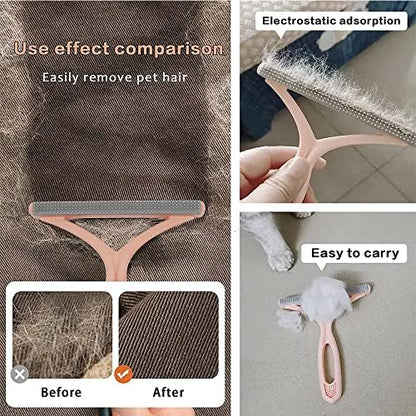 Pet Hair Remover Carpet Rake, Dog & Cat Hair Fur Remover, Carpet Scraper - Image 4