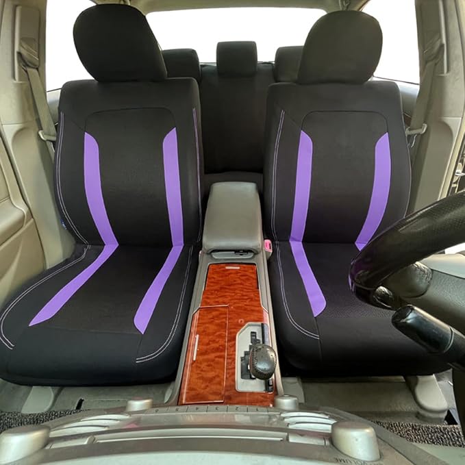 Bittwee Car Front Seat Covers, Breathable Automotive Front Seat Headrest Covers, Waterproof Comfortable Vehicle Seat Headrest Protection Accessories, Universal for RV, SUV, Truck - Image 6