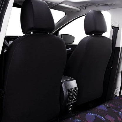 Flying Banner Butterfly car seat Covers ful Set Fashion Universal Lady Woman Female Rear Bench Split Colorized (Muti-Color, Full Set - Printing & Embriodery) - Image 3