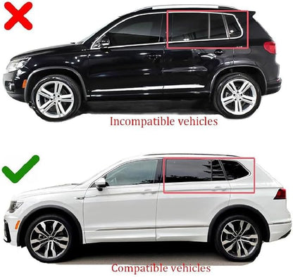Car Window Shade for Kids Side Window Sun Shade for Tiguan 2018-2023 2024 Magnetic Curtain Sun UV Protection Covers for Baby Sleeping Auto Accessories,7PCS - Image 3
