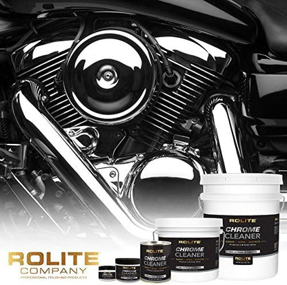 Rolite Chrome Cleaner 1 Lb for Chrome Plated Surfaces Motorcycles Automobiles Boats Rvs Bumpers Tarnish Removal - Image 2