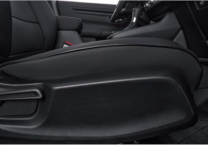 EKR Car Seat Covers for Honda HRV 2023-2027,Leatherette Full Set | Custom Fit for Honda HRV Sport /LX 2023-2027 Factory-Like Fit,360°Protection,Pet Friendly,Faux Leather(Black) - Image 2