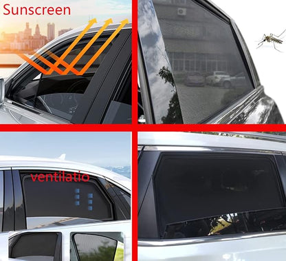 Car Window Sun Shade for GX 460 2010-2022 Magnetic Curtain,7PCS | Side window,Rear Window,Sun UV Protection Cover for Baby Sleeping, Auto Accessories - Image 5
