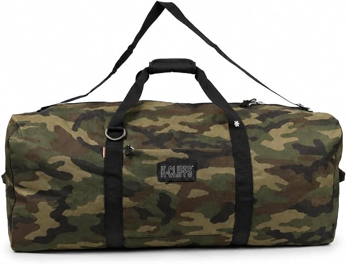 Heavy Duty Cargo Duffel Large Sport Gear Drum Set Equipment Hardware Travel Bag Rooftop Rack Bag by K-Cliffs