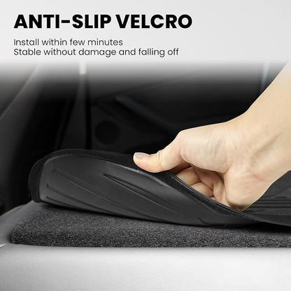 LASFIT Rear Seat Back Mats for Tesla Model Y Juniper 2026 2025 | (Only Fit Premium & Performance) All Weather TPE Custom Fit Rear Backrest Mats, Seat Back Protectors Accessories, Black - Image 7