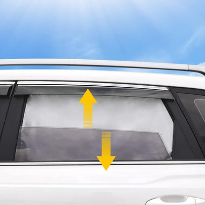 Lechin Magnetic Car Side Window Sun Shades for Baby, 2 PCS, 31.5 x 20 in | 10 M40 Magnets, UPF50+, Block Heats and UV Rays - Image 7